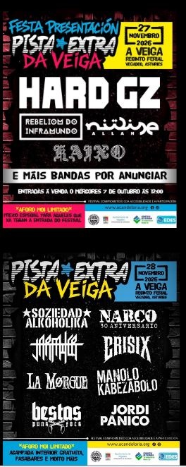 PISTA EXTRA DA VEIGA